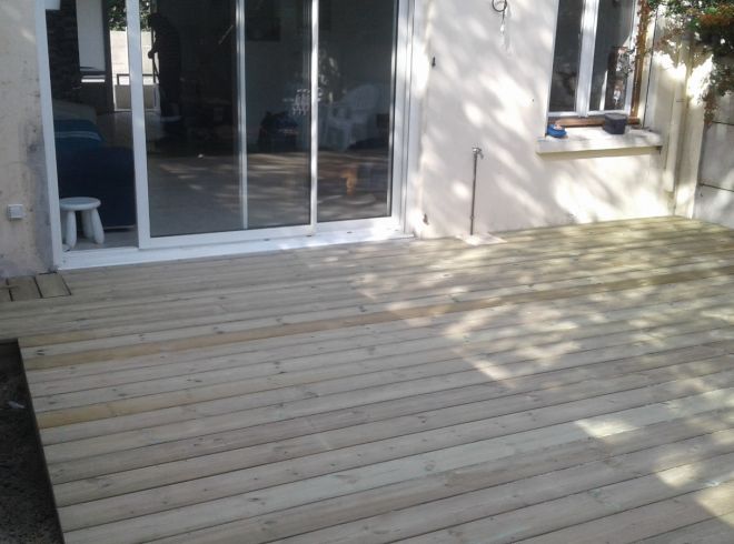 Terrasse en bois