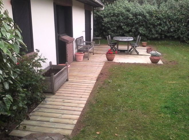 Terrasse en bois